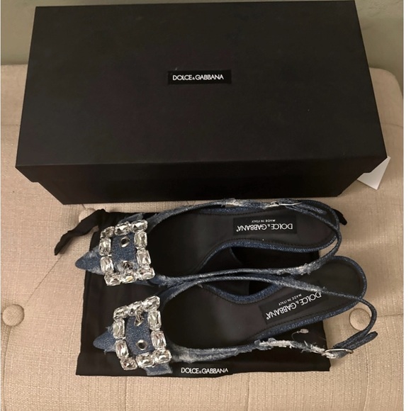 Dolce & Gabbana Patchwork slingbacks - Picture 6 of 6